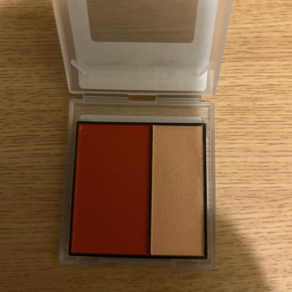 Mary Kay Orange and Tan Blush Compact Matte Finish